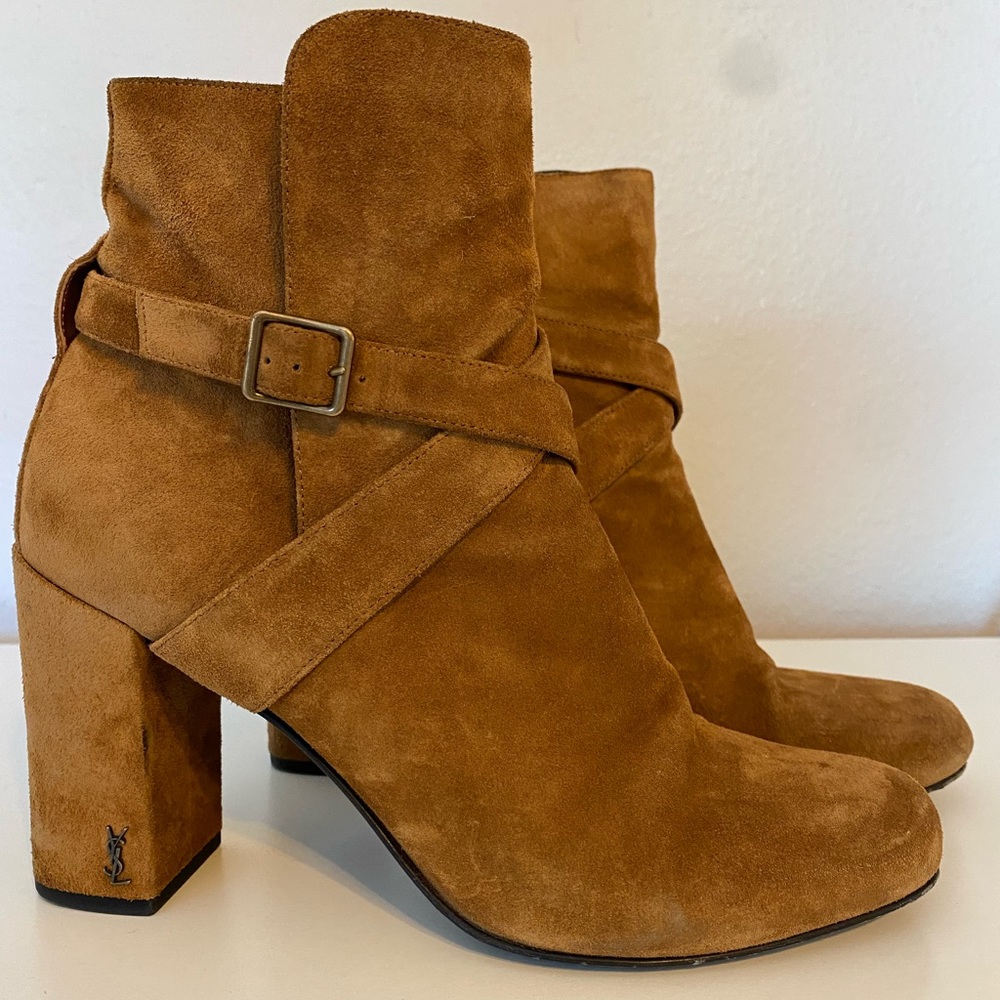 YSL suede Boots